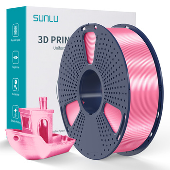 SUNLU PLA+ SILK PINK RÓŻOWY 1kg