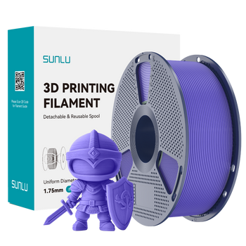 FILAMENT SUNLU PLA+ LAWENDOWY LAVENDER PURPLE 1KG