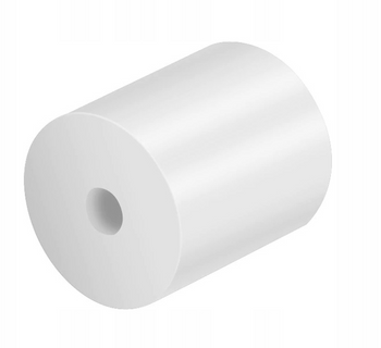 Podkładka sprężyna silikonowa biała 4 szt.