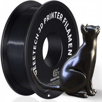 FILAMENT GEEETECH SILK CZARNY BLACK PLA 1kg