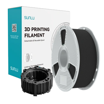 Filament SUNLU PA12-CF (Carbon Fiber) Black Czarny NYLON-12 Z Włóknem Węglowym 1kg 1,75mm