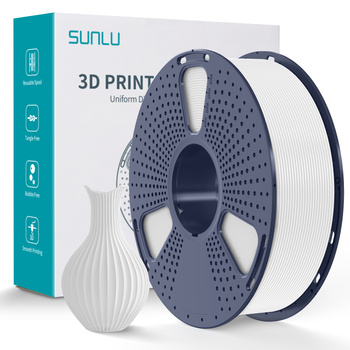 SUNLU FILAMENT PLA+ WHITE BIAŁY 250G
