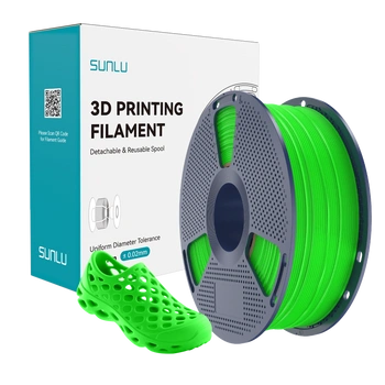 Filament SUNLU TPU 95A Green Zielony 1kg 1,75mm